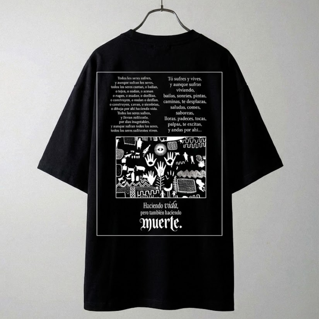 TODOS LOS SERES SUFREN - POYÉSIS - NEGRO