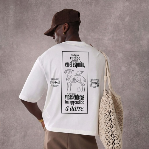 CADA SER RECIBE - POYÉSIS - BLANCO